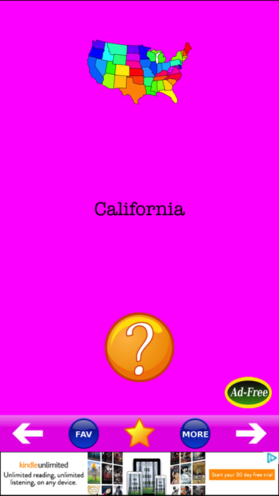 How to cancel & delete U.S. State Capitals! States & Capital Quiz Game from iphone & ipad 2