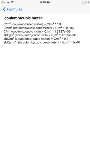 Charge volume density converter(圖4)-速報App