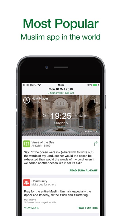 Muslim Pro - Prayer Times, Azan, Quran & Qibla