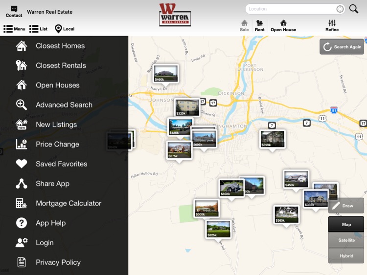 Warren Real Estate for iPad