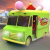 Icon Summer Ice Cream Delivery Van