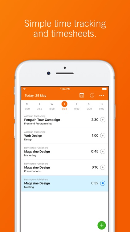 Harvest Time & Expense Tracker