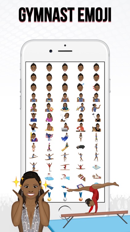 Simoji by Simone Biles