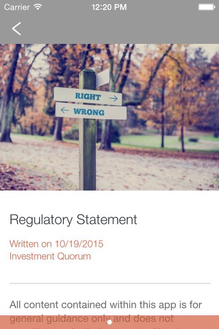 Investment Quorum screenshot 3