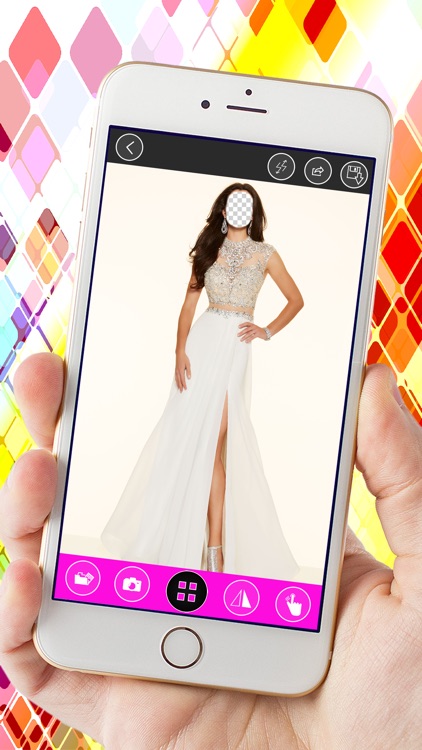 Prom Dress Photo Montage: Long Dress Fashion