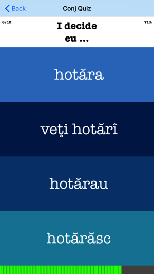 Romanian Verb Blitz(圖4)-速報App