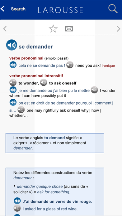 French-English Unabridged dictionary Screenshot 5