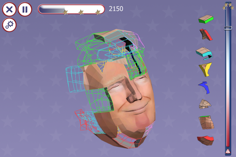 Trump 3D Puzzle screenshot 2