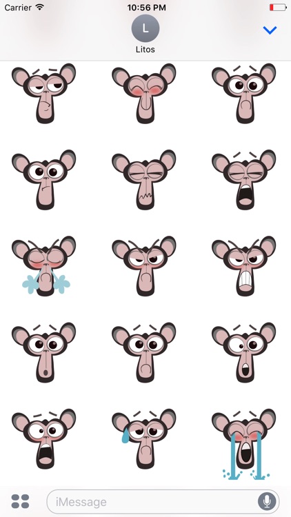 Do the Monkey iMessage Sticker Pack by Litosfera screenshot-3