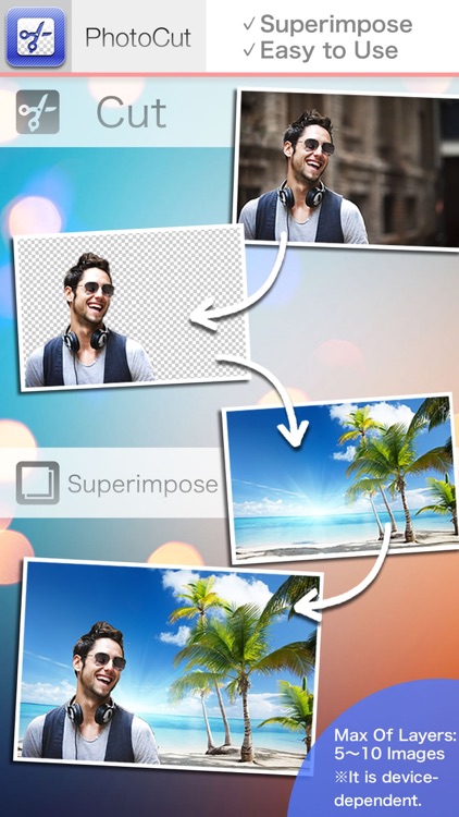 PhotoCut - Superimpose Images & Background Eraser screenshot-0
