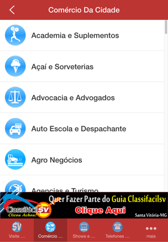 Guia Classifacilsv - Santa Vitória - MG screenshot 3