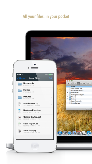 How to cancel & delete Local Cloud Pro – Open files on your computer from iphone & ipad 1