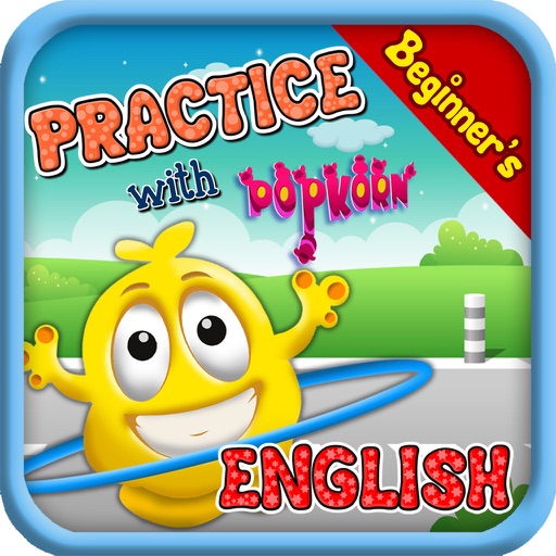 Practice English With Popkorn :Beginner Level icon