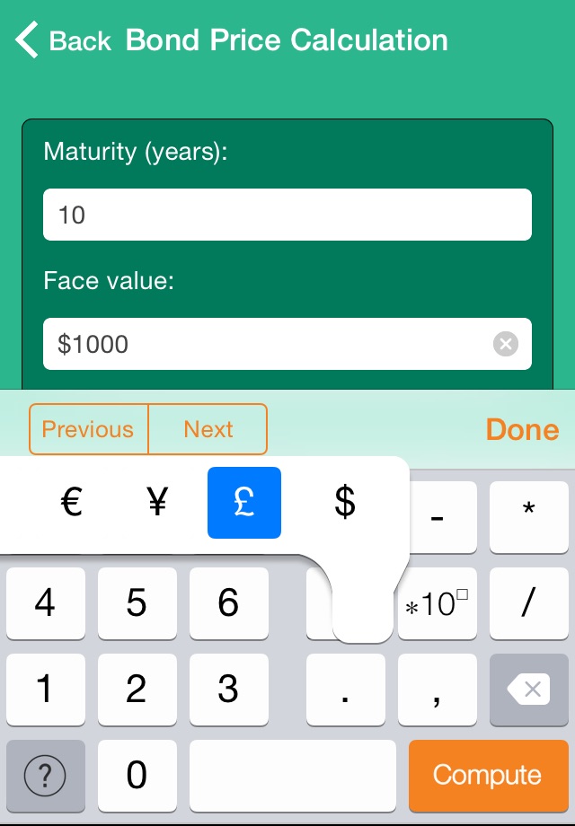 Wolfram Personal Finance Assistant App screenshot 2