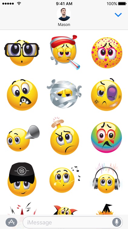 Emoji Moods - Share your mood w/ Friends & Family