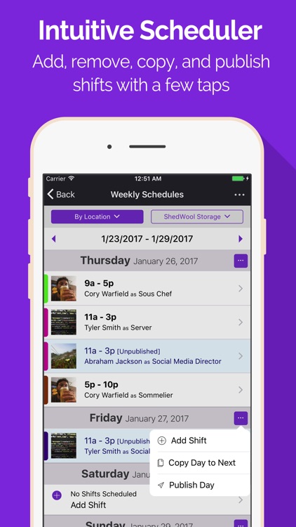 ShedWool | Employee Scheduling