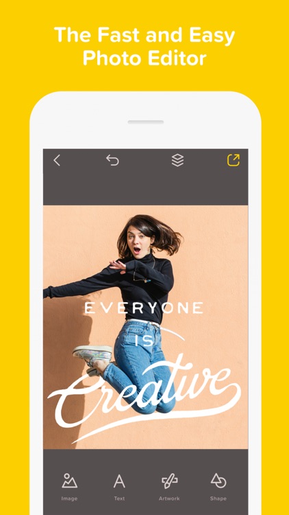 Over— Edit Photos, Add Text & Captions to Pictures screenshot-0