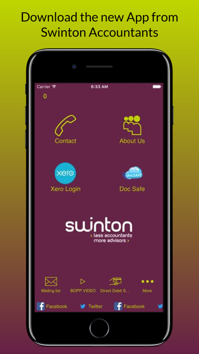 How to cancel & delete Swinton Accountants from iphone & ipad 1