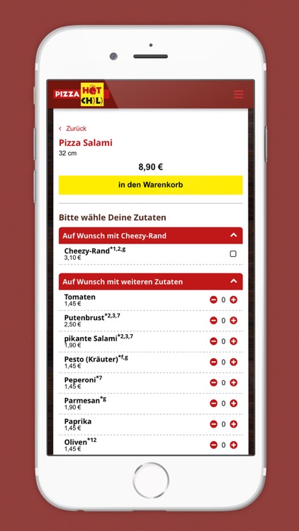 PizzaHotChili - deine heiße Pizza in Hamburg screenshot-4