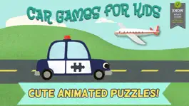 Game screenshot Car Games for Kids- Fun Cartoon Jigsaw Puzzles HD mod apk