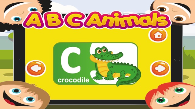 ABC Animals Vocabulary For Kindergarten(圖2)-速報App