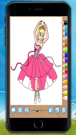 Paint and color princesses - Educational game(圖1)-速報App