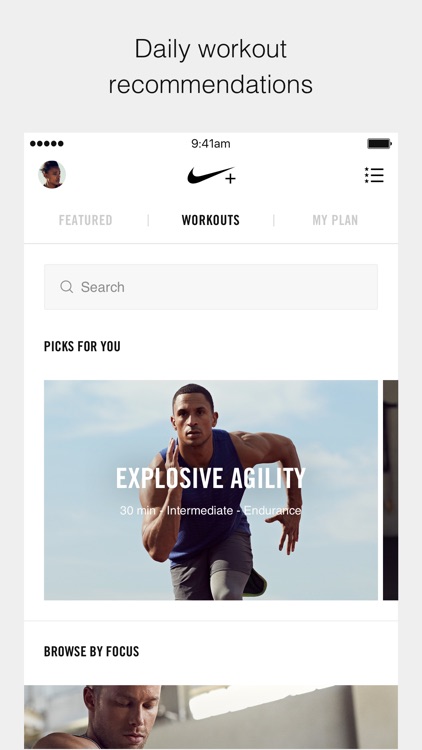 Nike+ Training Club –Workouts & Fitness Plans screenshot-3