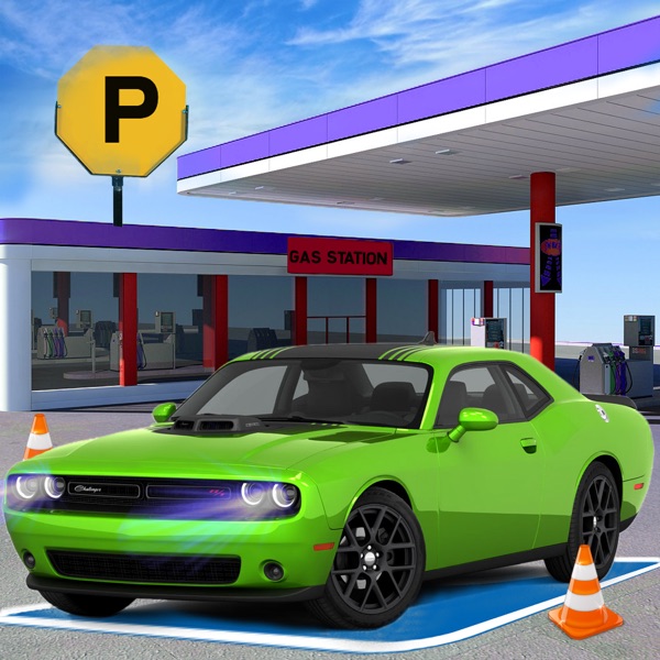 SPORTS CAR GAS STATION PARKING – HIGHWAY DRIVING SPORTS CAR GAS STATION PARKING – HIGHWAY DRIVING