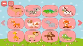 Game screenshot English Animal Zoo Puzzles - ABC First Words mod apk