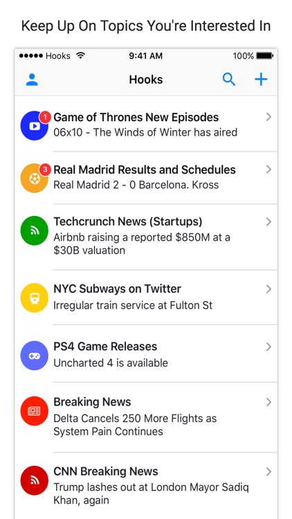 Hooks - Notifications & Alerts for Everything