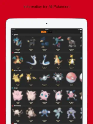 Screenshot 1 PokePro-Pokedex Guía para Pokemon iphone