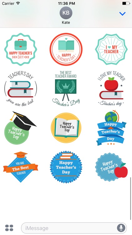 Teacher's Day Sticker Pack