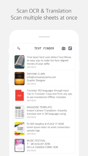 TextFinder-Scan OCR翻譯