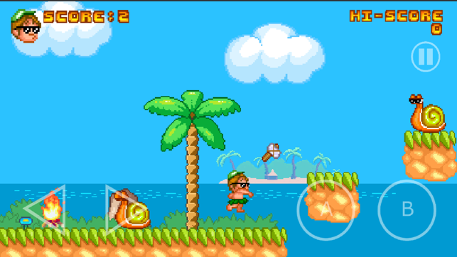 Island Adventure 2D Monument Retro Arcade Valley(圖2)-速報App