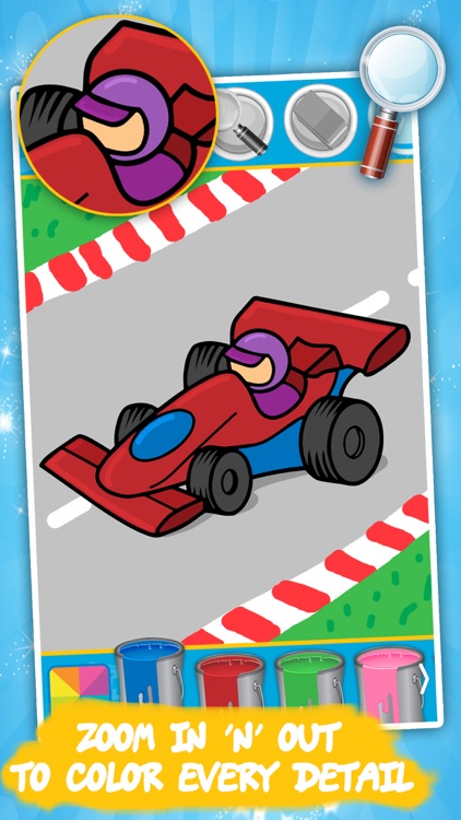 Best coloring book: Cars