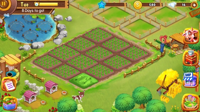 Nông dân trồng vườn phát triển trò chơi mô phỏng