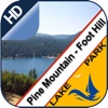 Pine Mountain lake & Foot Hill park offline charts
