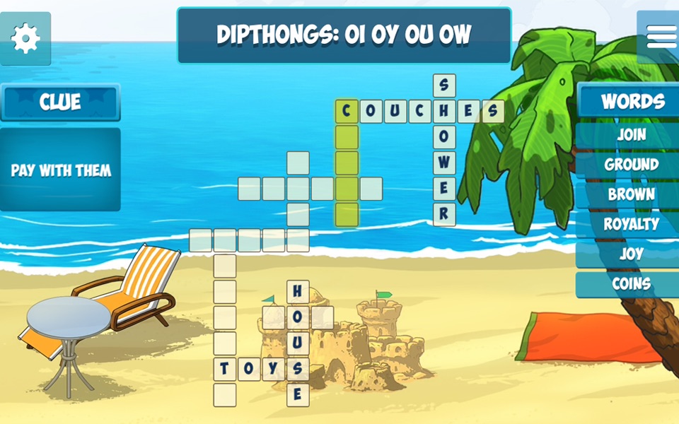 Island Crossword Puzzle Fun screenshot 2