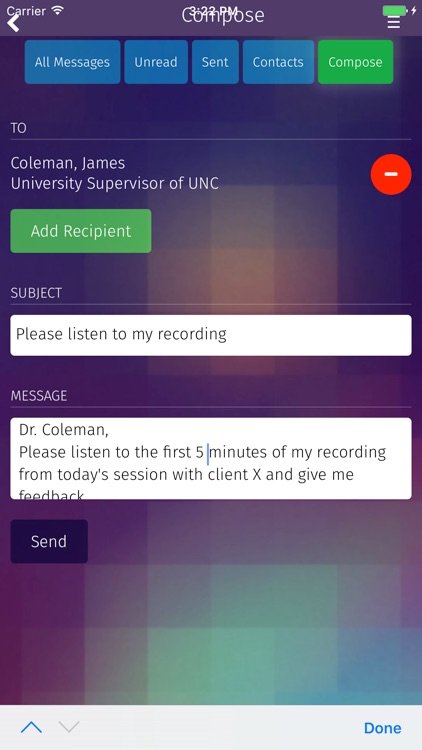 Apprentice Mobile Supervision