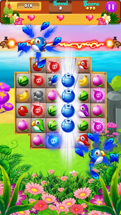 Sweet Fruits & Birds screenshot-4