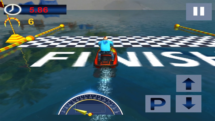 Speed Boat Ocean Ride Simulation screenshot-4