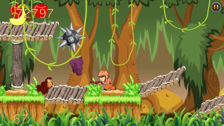 Banana Monkey Jungle Run Game - Gorilla Kong Lite