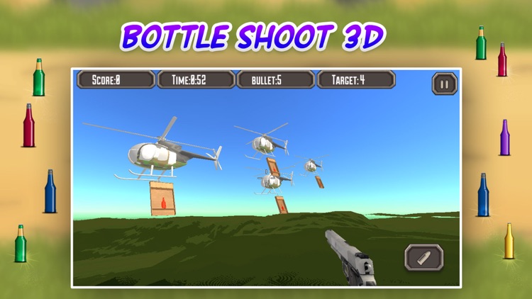 Bottle Shoot 3D : Sniper Shooting screenshot-3