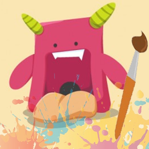 Monster Demon Aliens Colouring For Kids Games HD iOS App