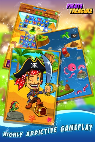 Pirate Treasure - Exciting Match 3 Games screenshot 3