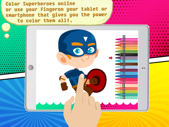 ✅2020 superhero coloring game  the buddy artstudio