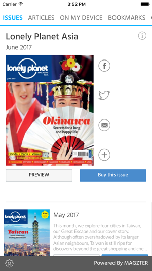 Lonely Planet Asia (Magazine)