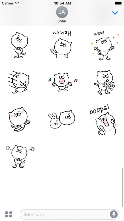 Pretty Cat Sticker 3 screenshot-3