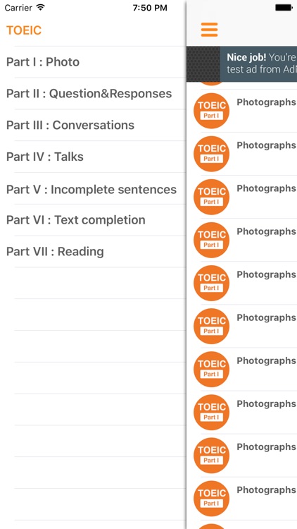 Toeic Practice actual test