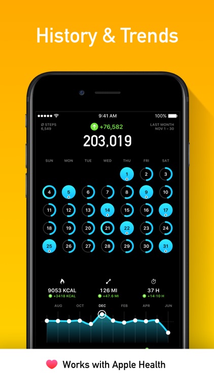 StepsApp Pedometer - Step Counter Activity Tracker